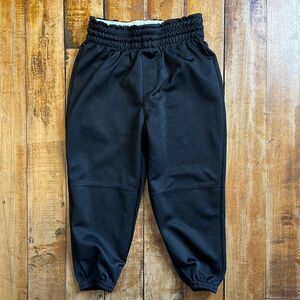 Boys size small baseball pants black Alleson Athletic Baseball Pants